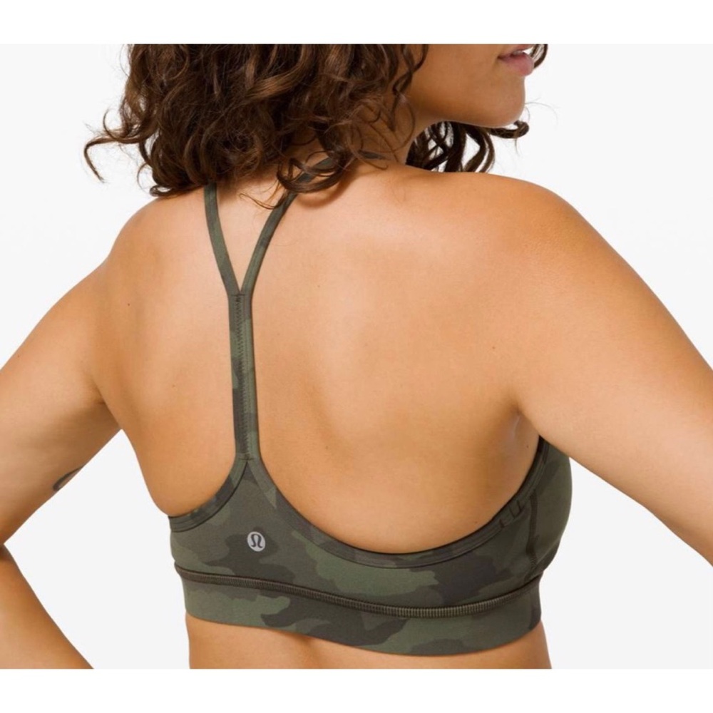 lululemon athletica Camo flow y Bra